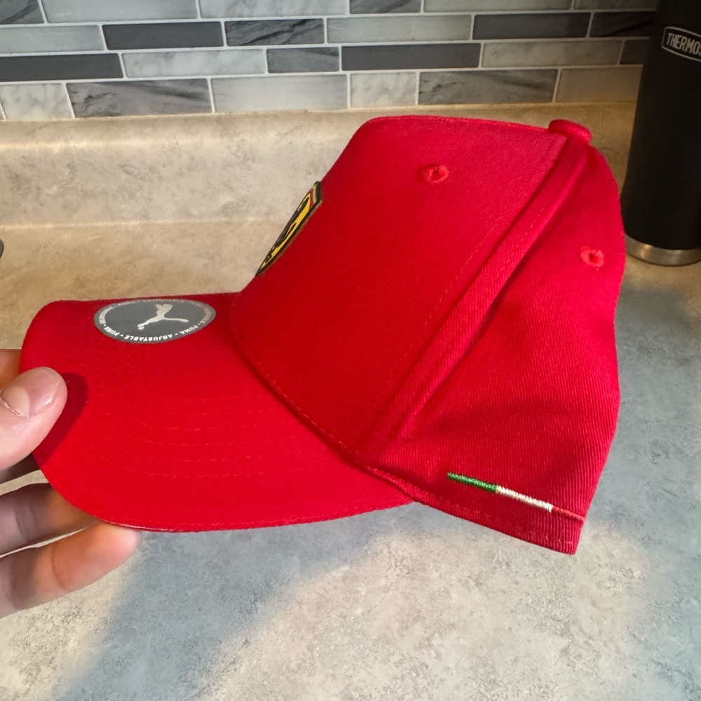 Puma Ferrari Team Cap / Red / R - Picture 6 of 12